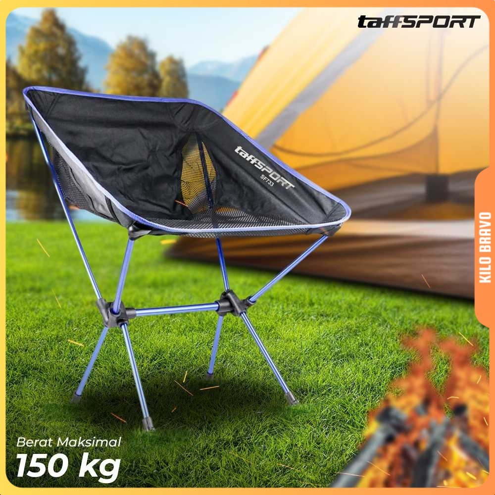 TaffSPORT Kursi Lipat Memancing Folding Fishing Chair - SF733