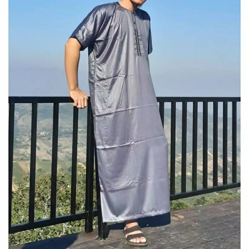 BUTIK Jubah Saudi Ikaf Lengan panjang dan Pendek Dewasa