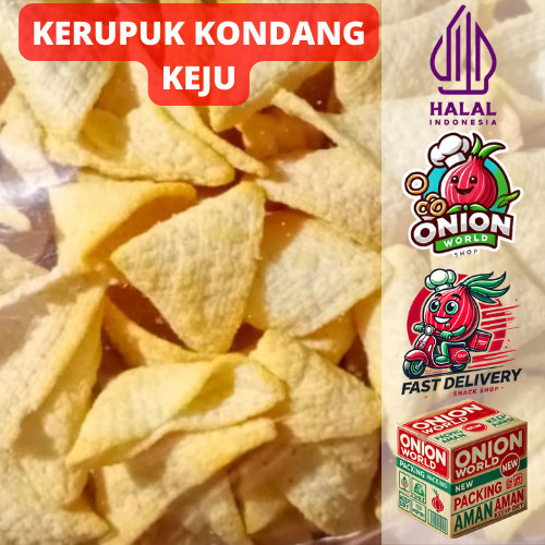 

UWD KERUPUK KONDANG KEJU 250gr Yola Yola Ciki Terompet Snack Terompet Potato Corn Kerupuk Kentang