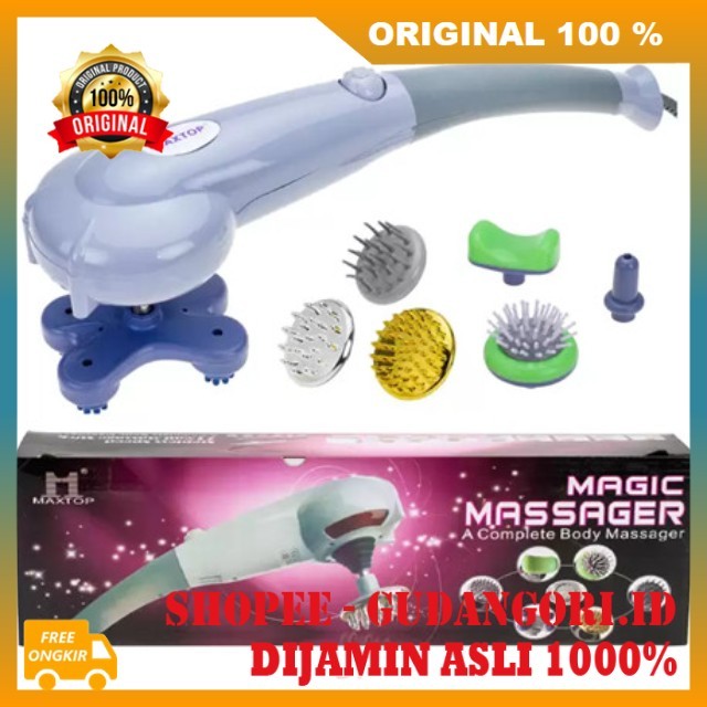 Alat Pijat Elektrik Magic Body Massager 8 in 1 Fascial Massage Alat Pemijat Badan Multifungsi Alat P