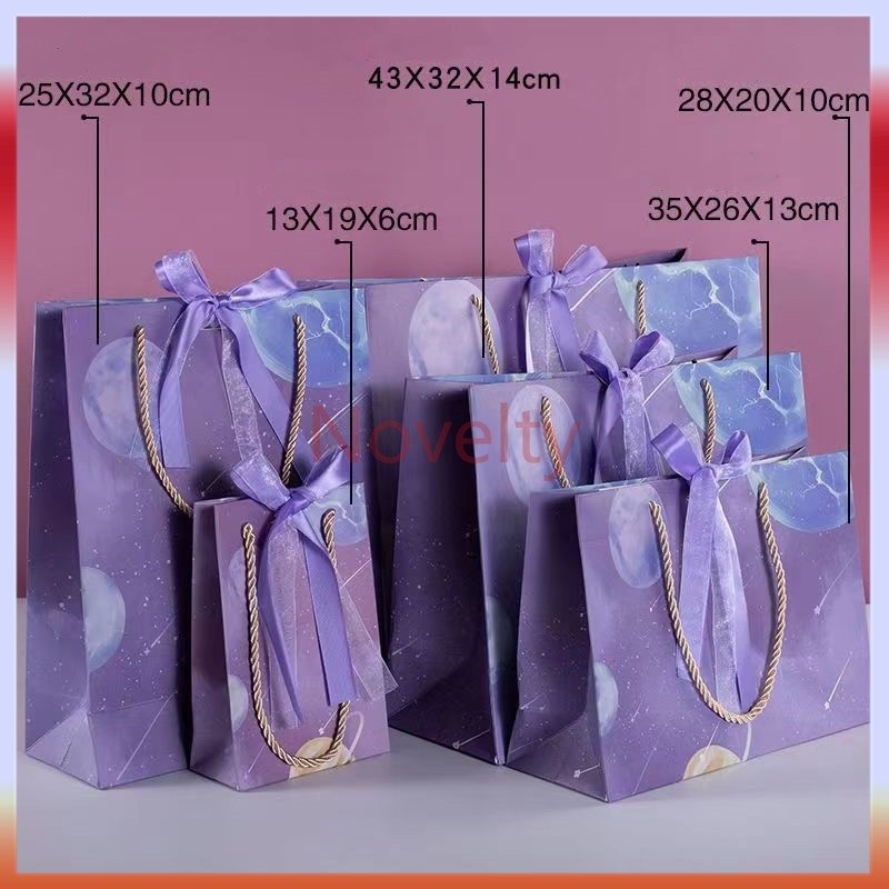 

Novelty Paper Bag Tote Bag / Gift Box Tote Bag / High-end Gift Paper Bag
