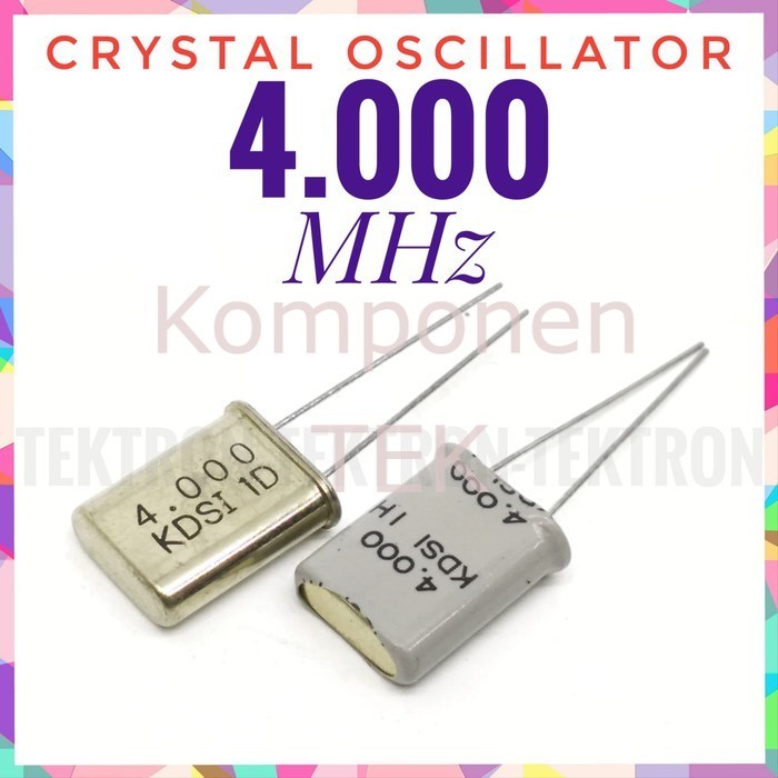 KDS Daishiku Crystal Oscillator 4.000MHz xtal oscilator 4.000 MHz 4MHz