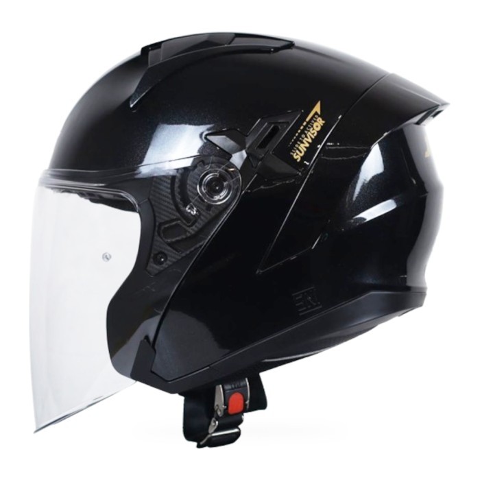 Helm JPX Nova X Solid Metal Black