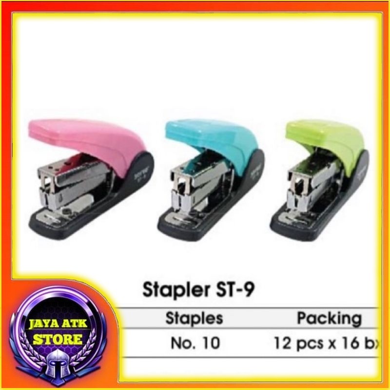 

STAPLES JOYKO ST-8 DAN ST-9 STAPLER JEPRETAN KERTAS POWER SAVE KUAT DAN HEMAT TENAGA