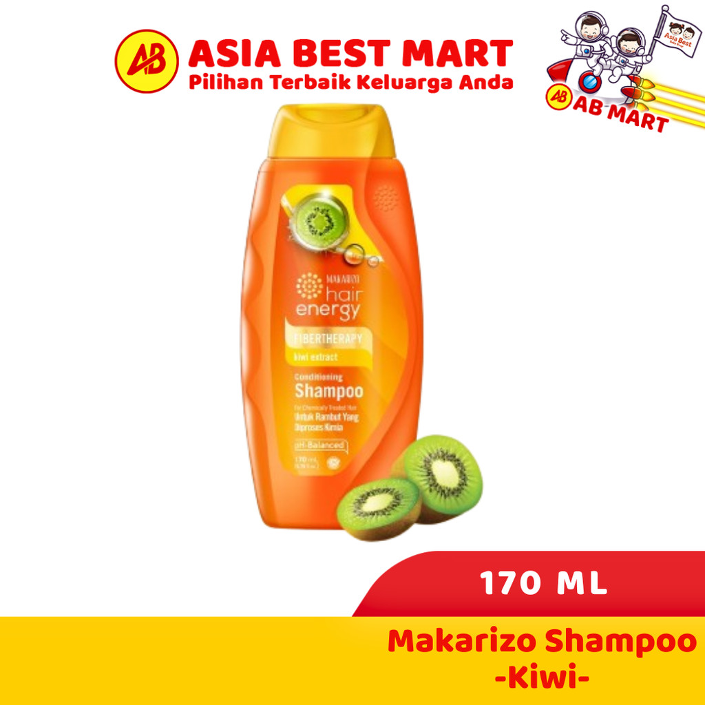 Makarizo Hair Energy Fibertherapy Conditioning Shampoo Kiwi 170 ML
