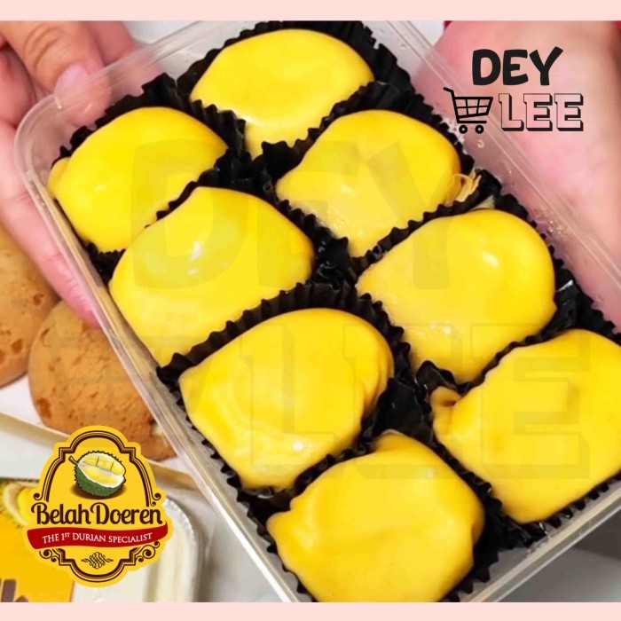 

BELAH DOEREN Durian Pancake Original per 1 box isi 8 pcs FROZEN Oleh-Oleh Khas Bandung