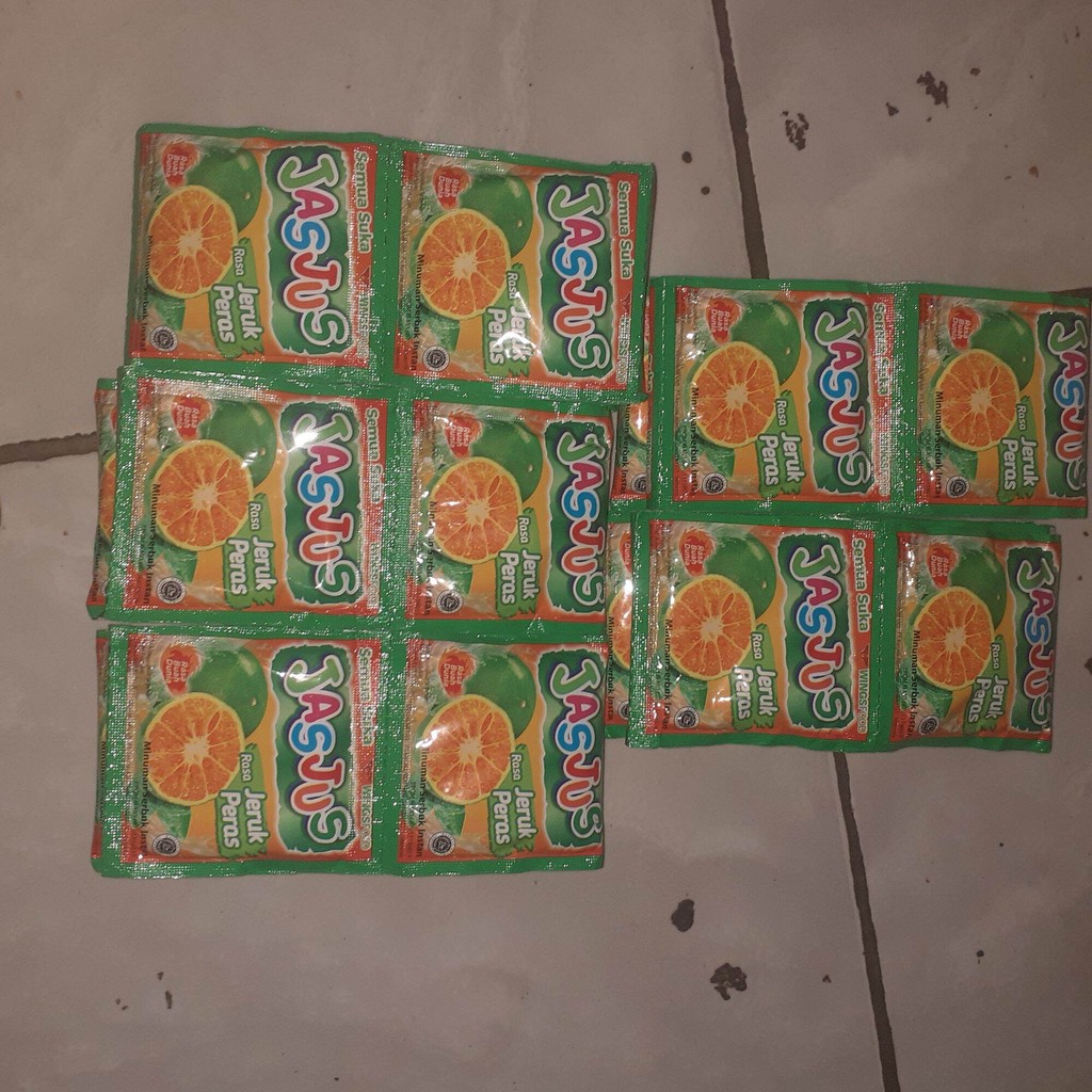 

Jasus jeruk peras 7g isi 10 pcs per rcg