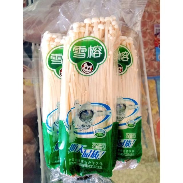 

Enoki Mushroom - Jamur Enoki 100gr