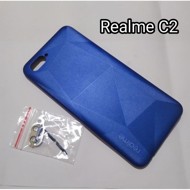Backdoor Backcover Casing Housing Realme C2 – Tutup Belakang Realme C2 Fullset Presisi
