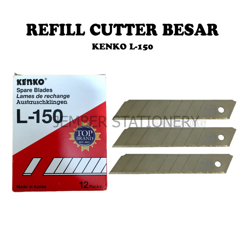 

(1tube) Refill Cutter Besar Kenko L150