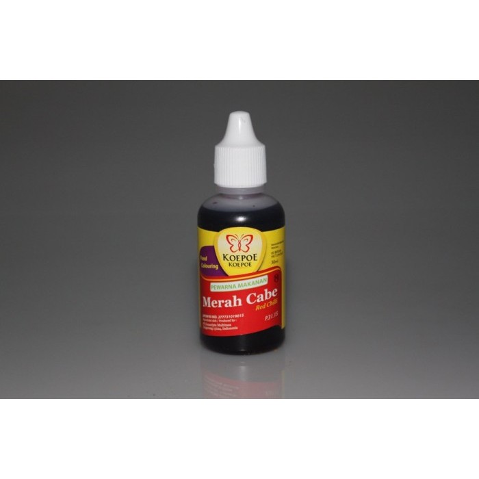 

New Item KOEPOE KOEPOE PEWARNA MERAH CABE 30ML