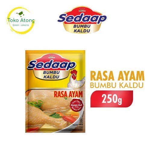 

NEW ITEM SEDAAP BUMBU KALDU RASA AYAM 250G BAHAN MASAK