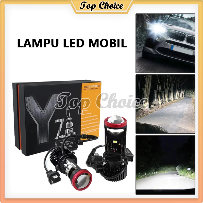 Y7d Lampu Led Mobil / Lampu Utama Led / Mini Projie Y7d