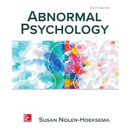 Abnormal Psychology 8th Edition by Susan Nolen-Hoeksema