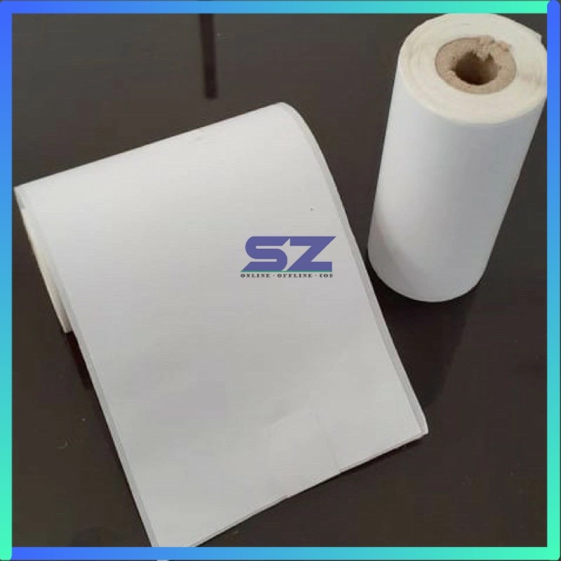 

KERTAS LABEL THERMAL STIKER 80mm X 6M LABEL CONTINUOUS TERMAL 80 X 6