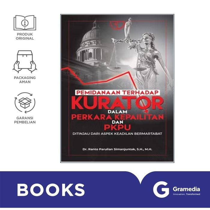 SGAbook Buku Pemidanaan Terhadap Kurator dalam Perkara Kepailitan dan PKPU
