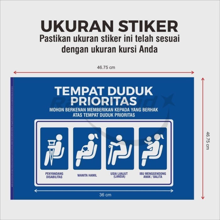 

Stiker Tempat Duduk Prioritas Versi Umum