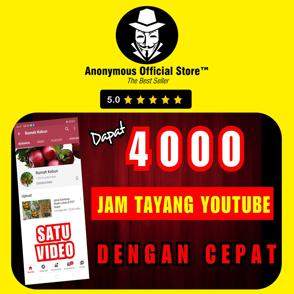 TUTORIAL UNTUK MONETISASI YT MONETIZED WATCH TIME RAHASIA CARA CEPAT MENDAPATKAN 4000 JAM TAYANG & S