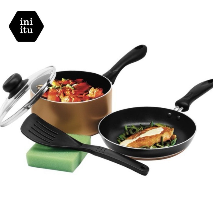 [ Maxim ] Panci / Wajan / Cookware Set Maxim Venice - 5 In 1