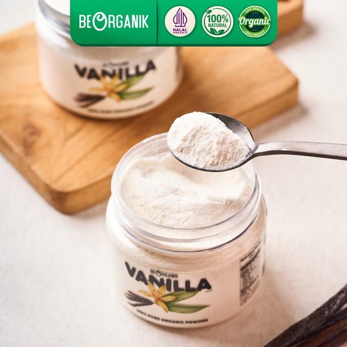

Promo [Bahan Makanan] Beorgank Vanilla ce Powder / Perisa Vanila Bubuk 80gr