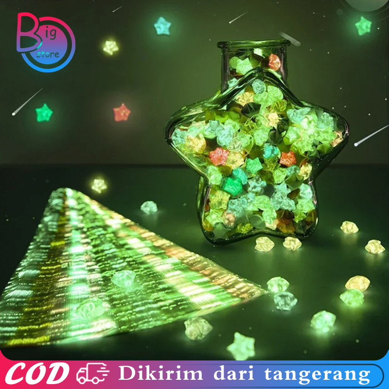 

300 Pcs Bintang Origami Star Origami Paper Kertas Bintang Origami bintang DIY Prakarya Motif Paper fluoresensi kertas bintang
