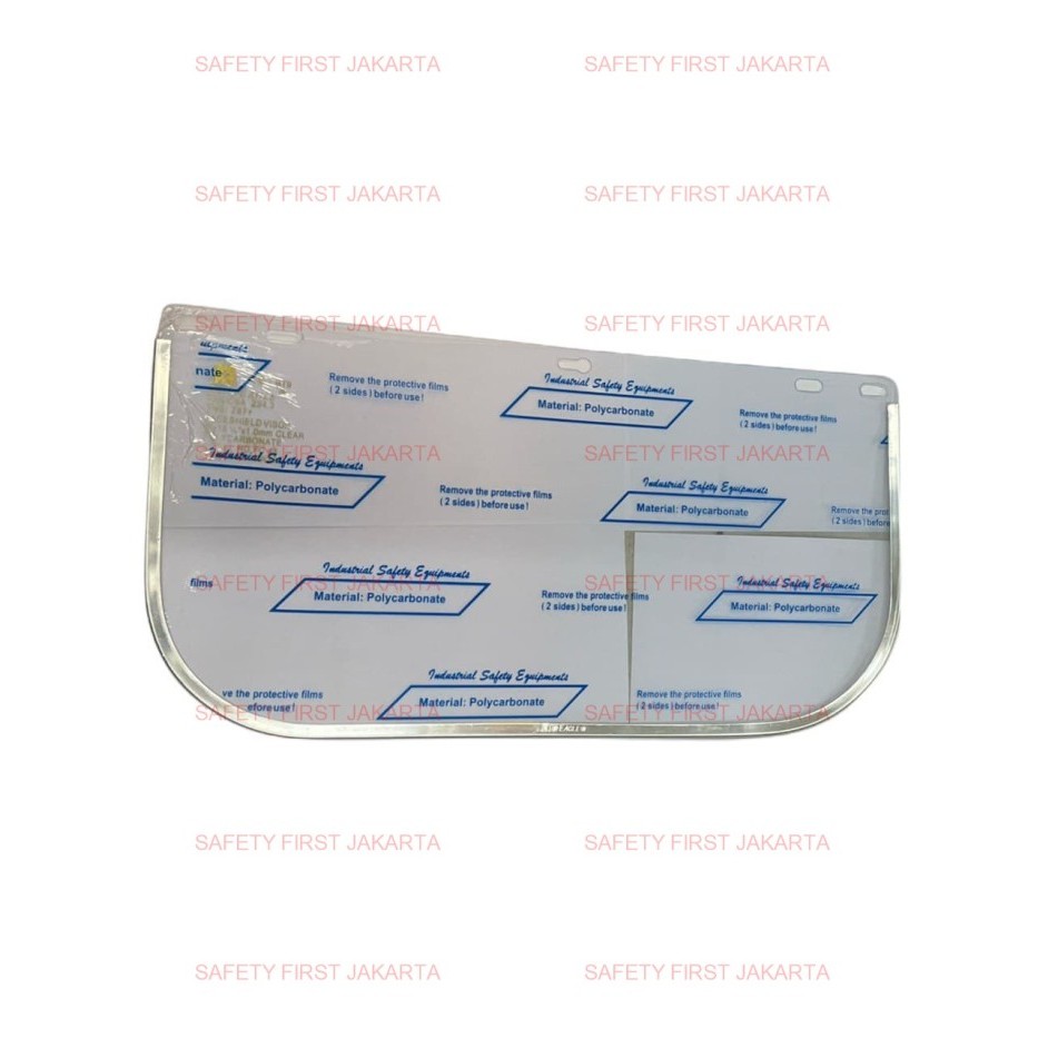 

MIKA FACE SHIELD FC48 WELDING GLASS BLUE EAGLE FC 48 KACA VISOR - FC48 CLEAR