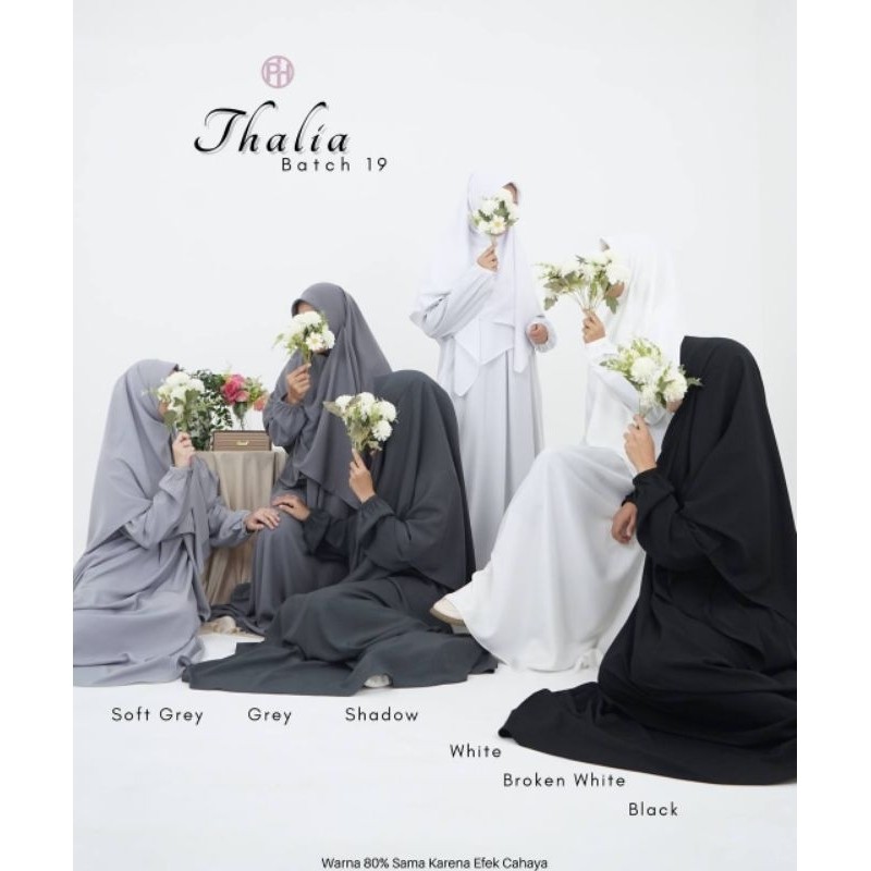 GROHO_SHOP.ID PELANGI HIJAB Gamis Thalia Dress B19 ( only dress )