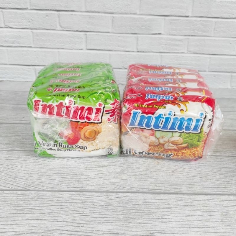 

Intimi Mi Instant Vegan Vegetarian 1pack x 5 bungkus