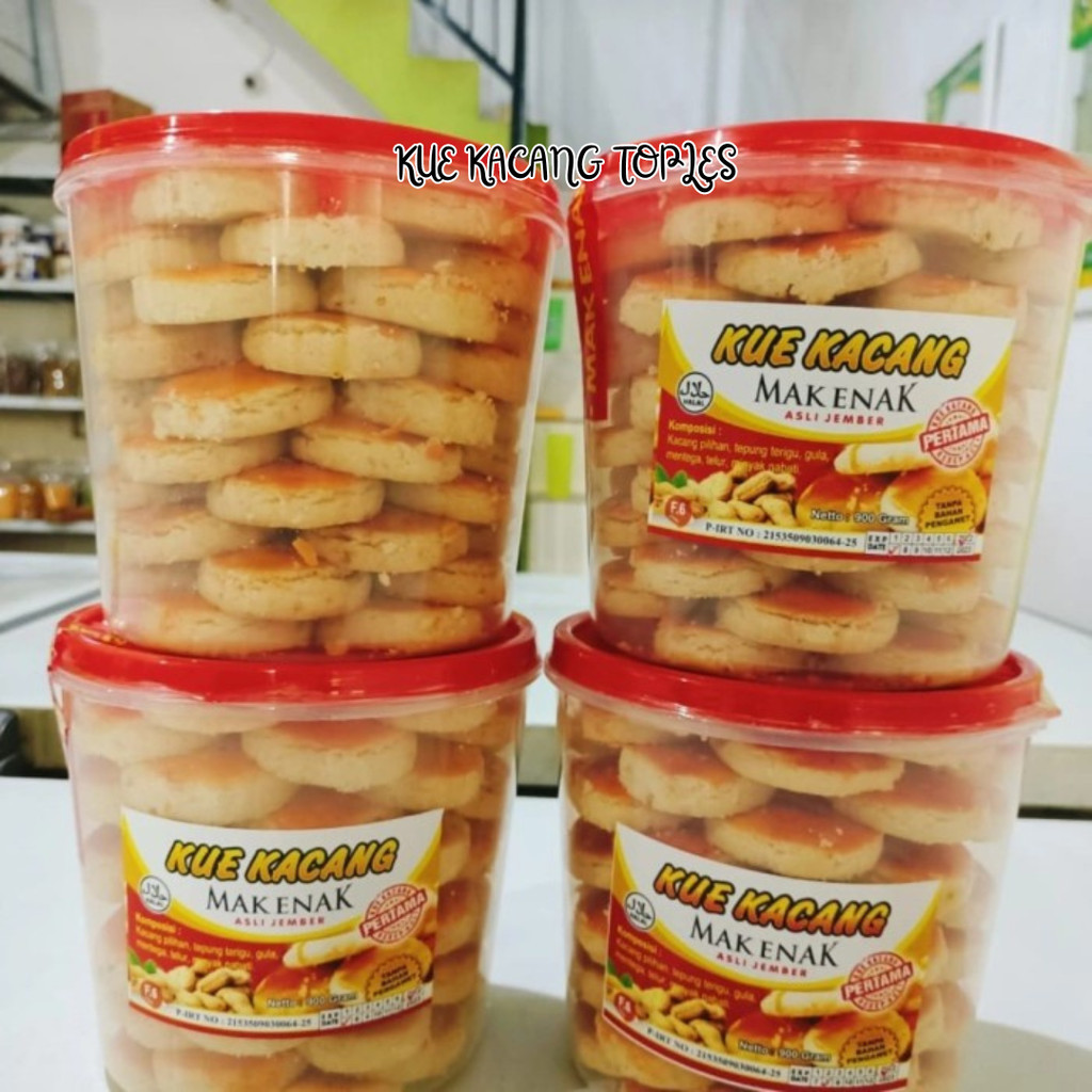 

COD kue kacang toples kue kacang mak enak kue kacang 500gr kue kacang mak enak asli jember ori