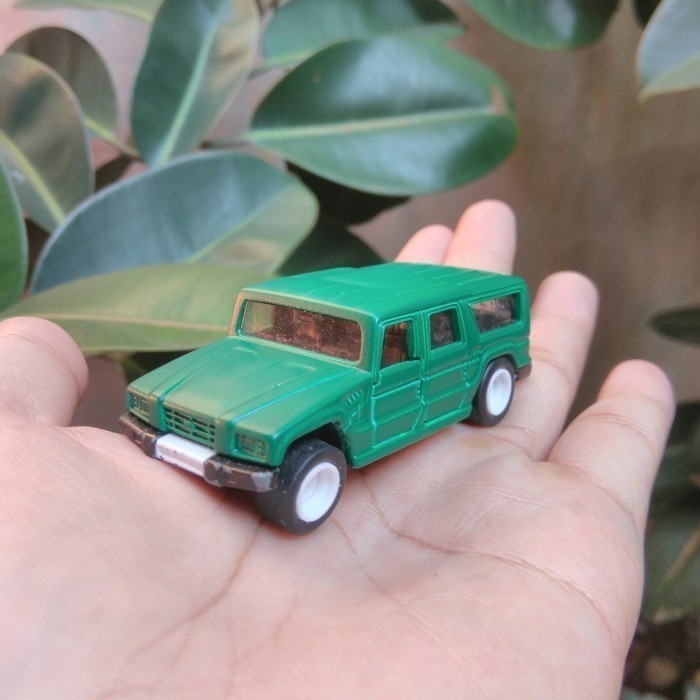 Tomica Toyota Mega Cruiser Loose Bahan Custom Open Rivet Miniatur Mainan Diecast