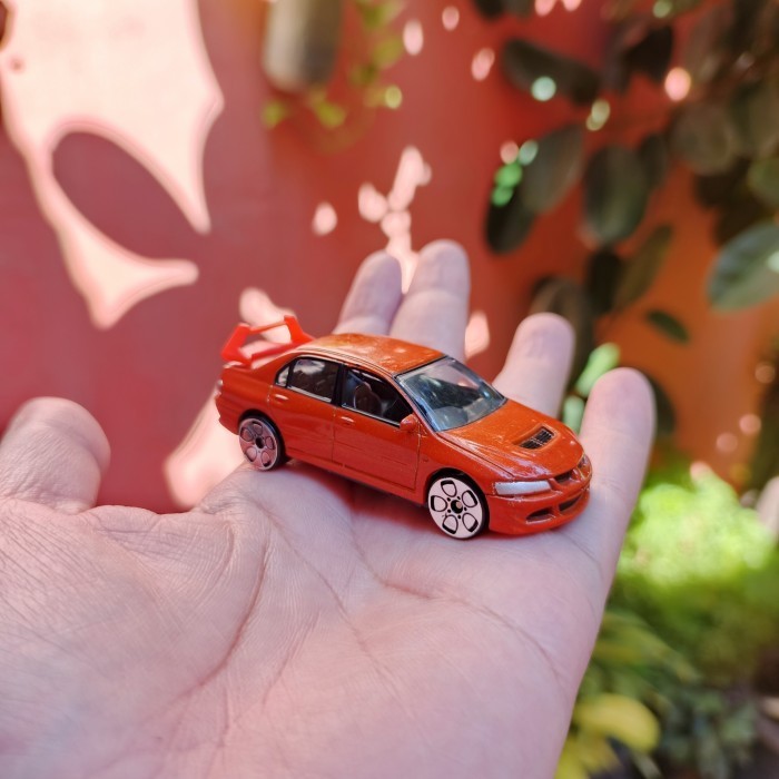 Mitsubishi Lancer Evo VII 7 8 9 Loose Rare VHTF JDM Realtoy Action City Miniatur Mainan Diecast