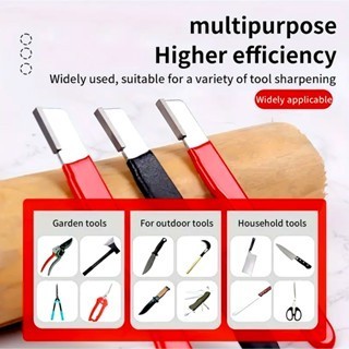 Asahan Alat Pengasah Asah Penajam Rautan Pisau Saku Gunting Kampak Kapak Kikir Gergaji Mini Portable