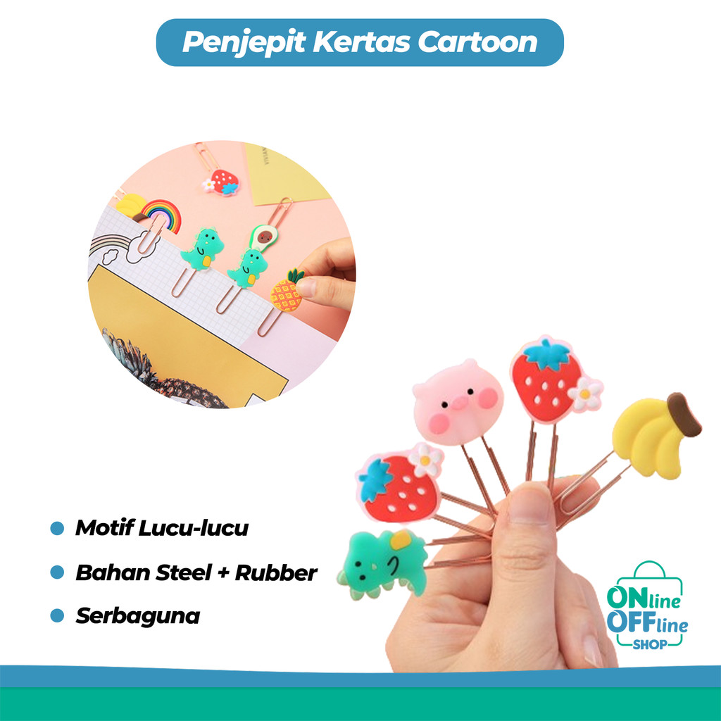 

Penjepit Kertas Cartoon Paper Clip Klip Kertas Lucu 532