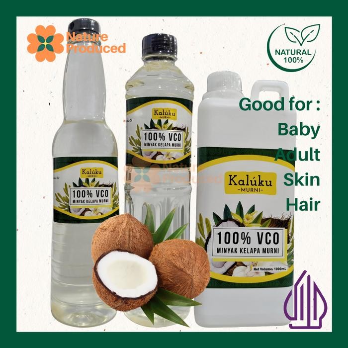 

VCO Virgin Coconut Oil – Minyak Kelapa Murni Dingin | 100% Alami | Aman untuk Bayi, Dewasa, Kulit & Rambut | Diminum atau Oles | Untuk Diet, Ibu Menyusui, MPASI, Skincare, dan Haircare