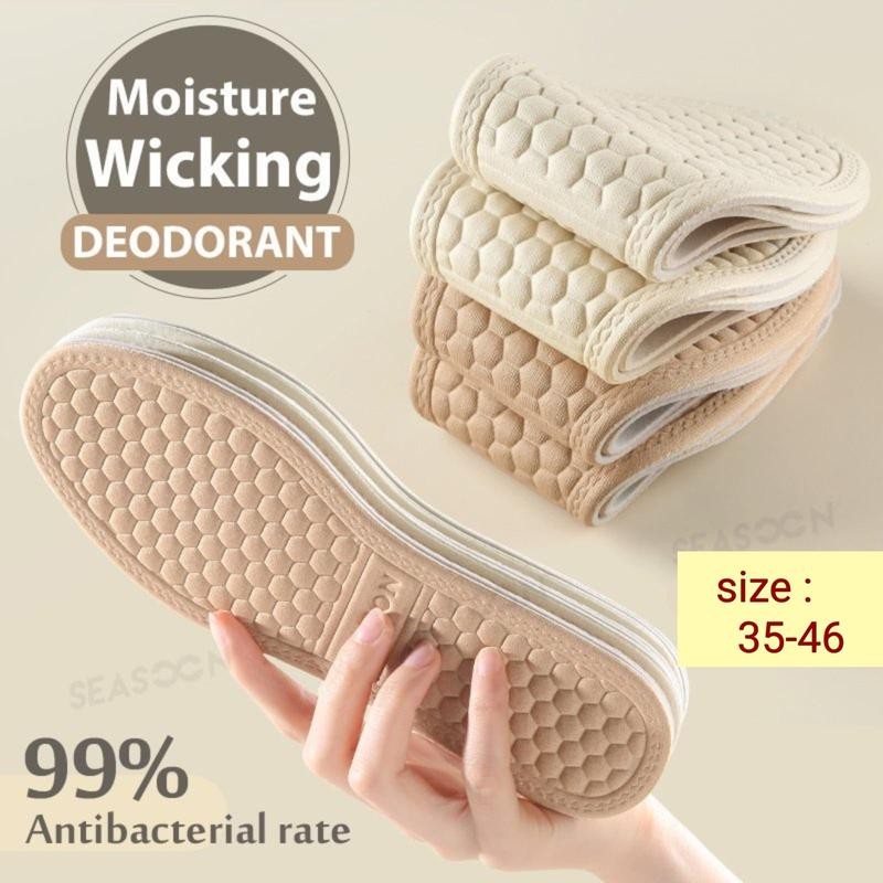 

INSOLE ANTI BAU KAKI ALAS SEPATU ANTI BACTERIAL SUPER RINGAN DAN LEMBUT Shoe