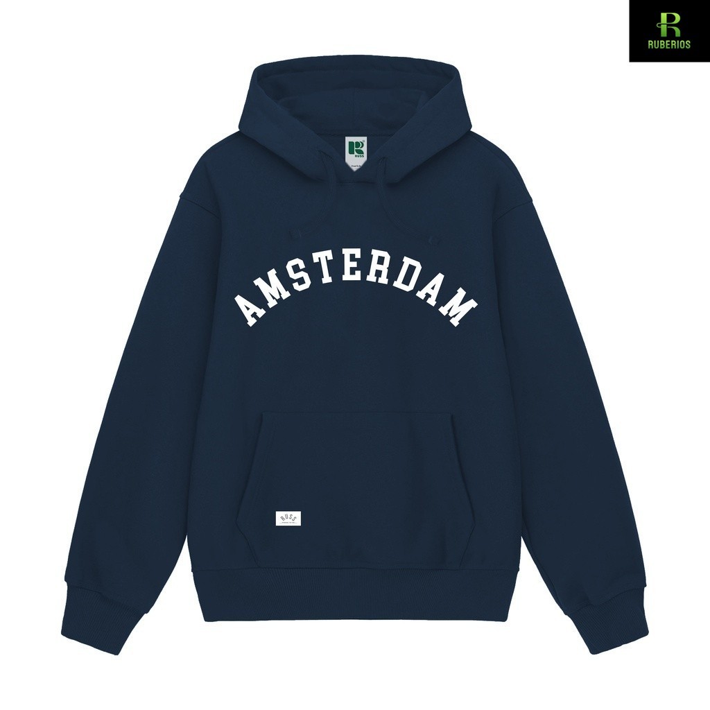 Russ Sweater Hoodie Amsterdam Navy Blue