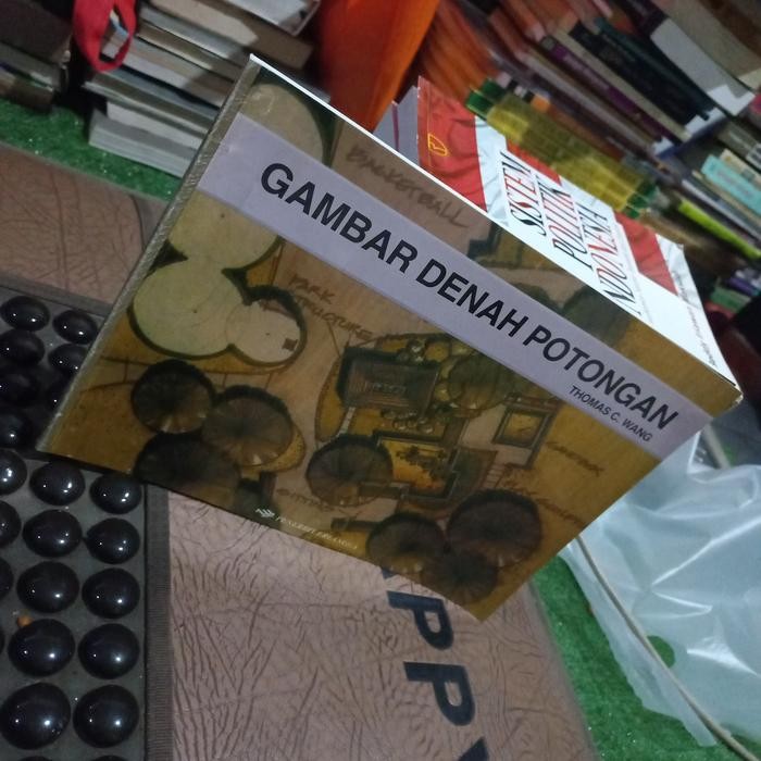 Buku Gambar Denah Potongan thomas c wang original