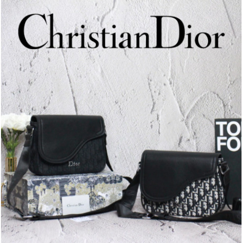 C D Saddle Messenger bag crossbody tas selempang pria wanita premium 0942 to