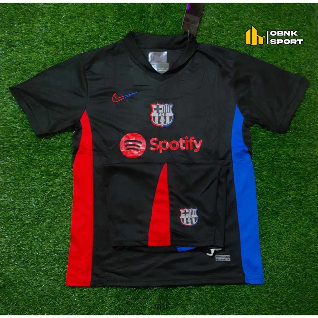 FULLSET BAJU + CELANA BARCELONA AWAY 2024/2025 GRADE ORI IMPORT