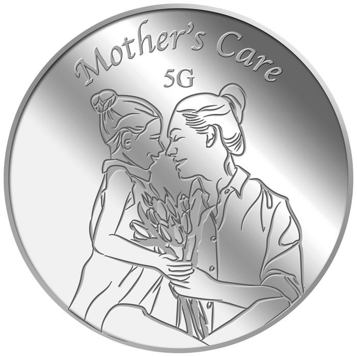 Silver Koin 5 Gram 2022 Mother’s Care Silver Batangan Puregold Fine Silver 99.9% Pure Silver