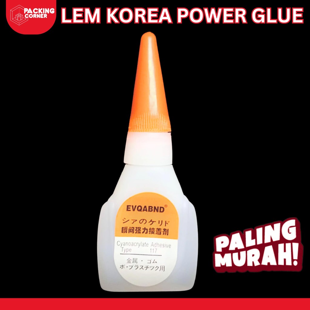 

Lem Korea Original Besi Karet Kaca Power Glue Tetes Cair Kuat Bukan Apotec Dextone Serbaguna Super Rekat