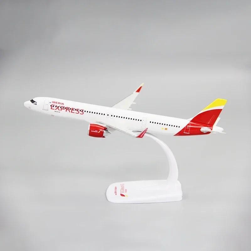 1:200 Scale A321NEO A321 IBERIA EXPRESS ABS Plastic Airplane Model Toys Aircraft Plane Model Toy Ass