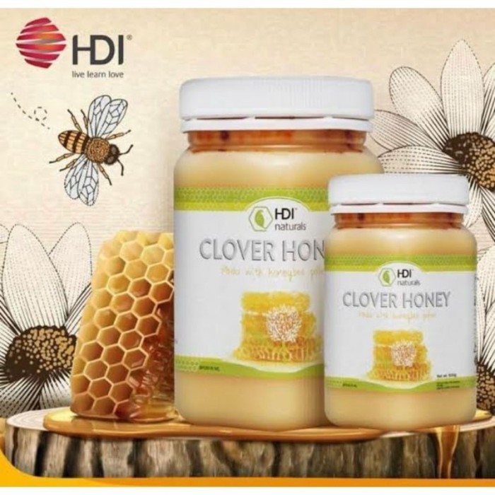 Gratis 1 Madu Clover Honey HDI Original 1kg