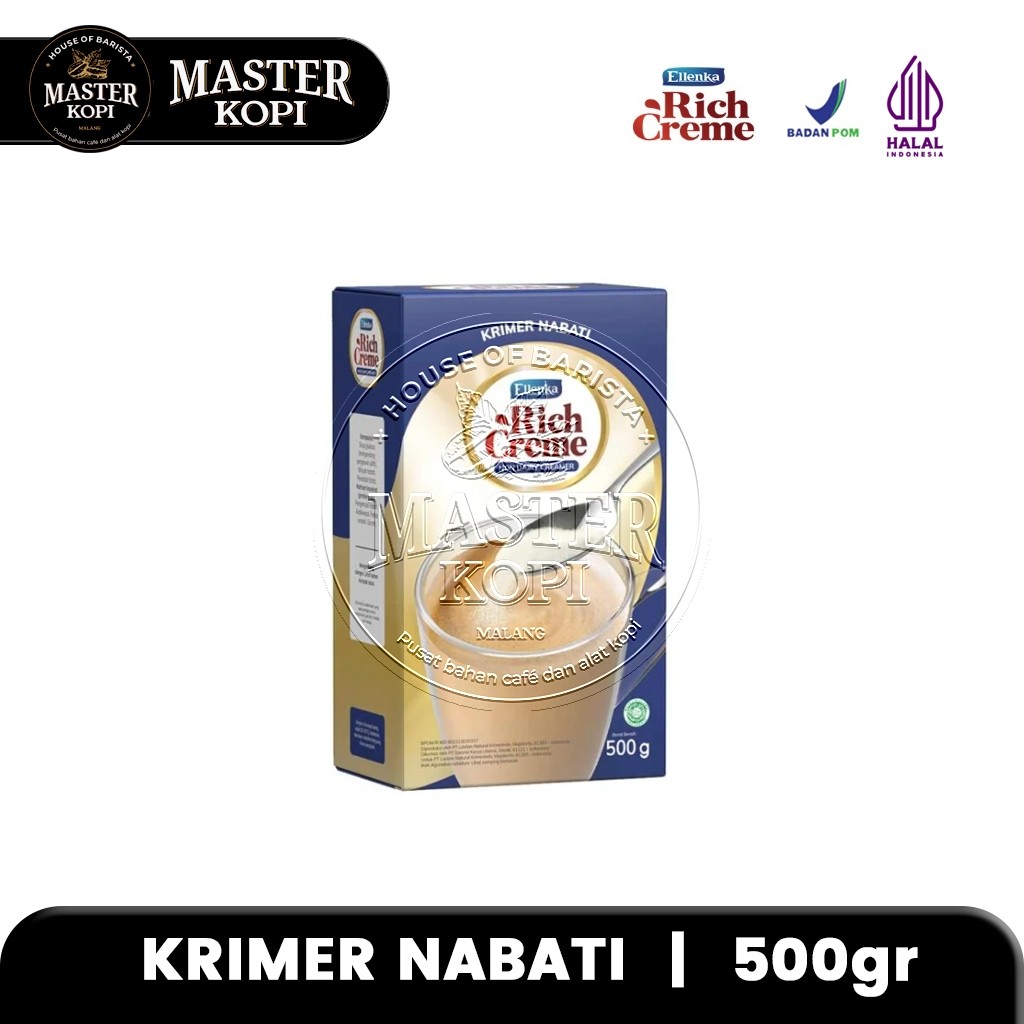 

Ellenka Rich Creme Non Dairy Creamer/ Krimer - Pack Asli 500 gr