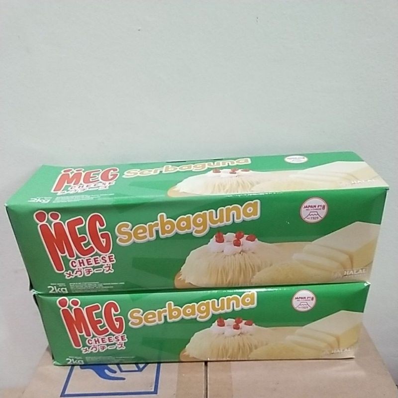 

Keju Cheddar Meg Serbaguna 2kg KHUSUS GRAB GOSEND