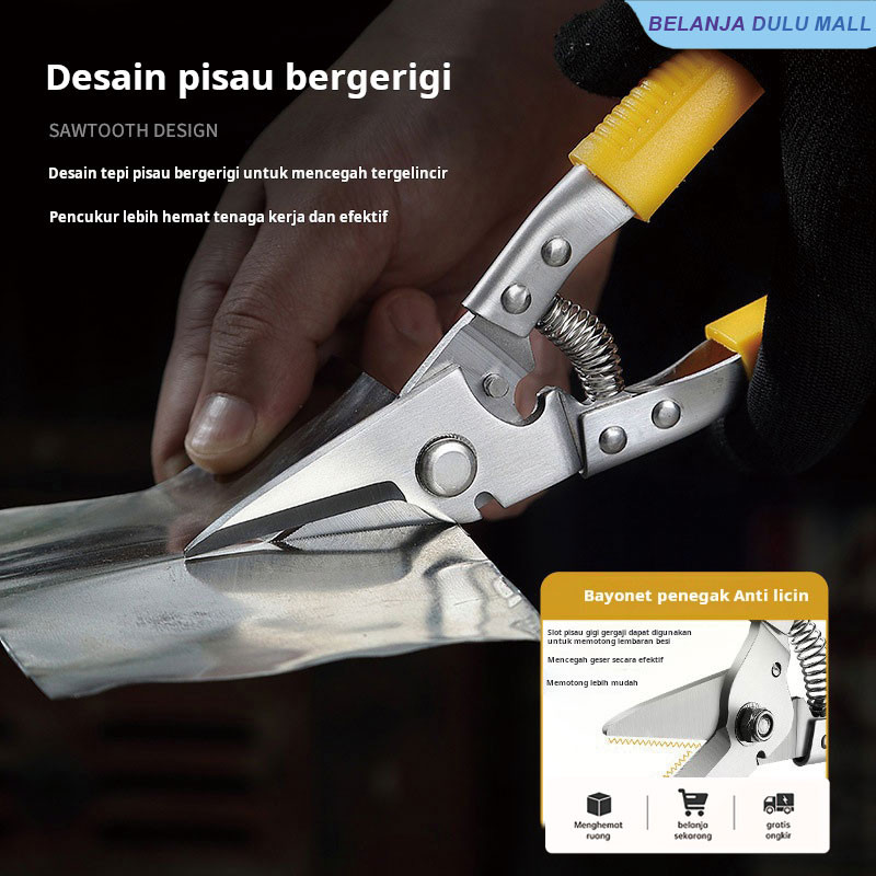 

Gunting besi, pisau industri, gunting, lunas, aluminium, gusset, palung kawat pvc, gunting listrik sabuk baja manual yang sangat hemat biaya