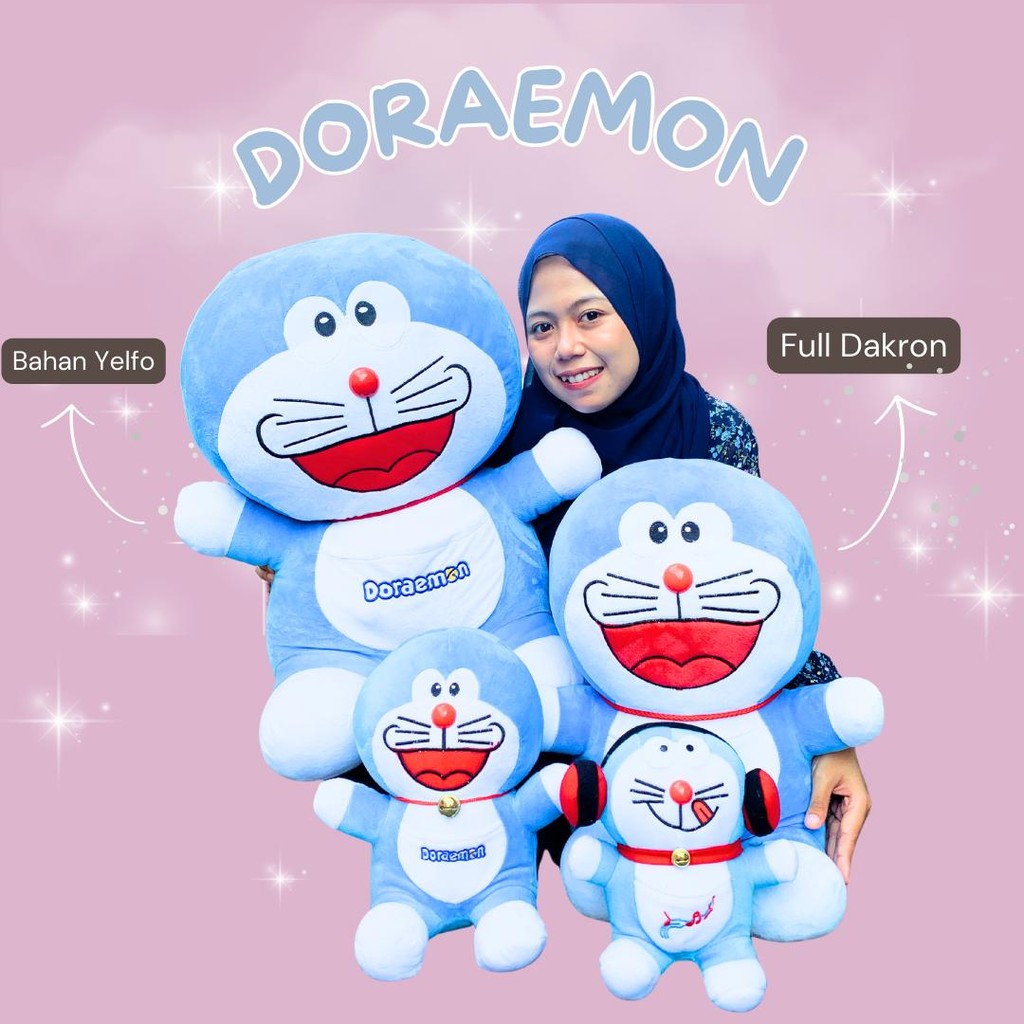 Boneka Doraemon Murah / Boneka Doraemon  SNI Dolls Toys kucing