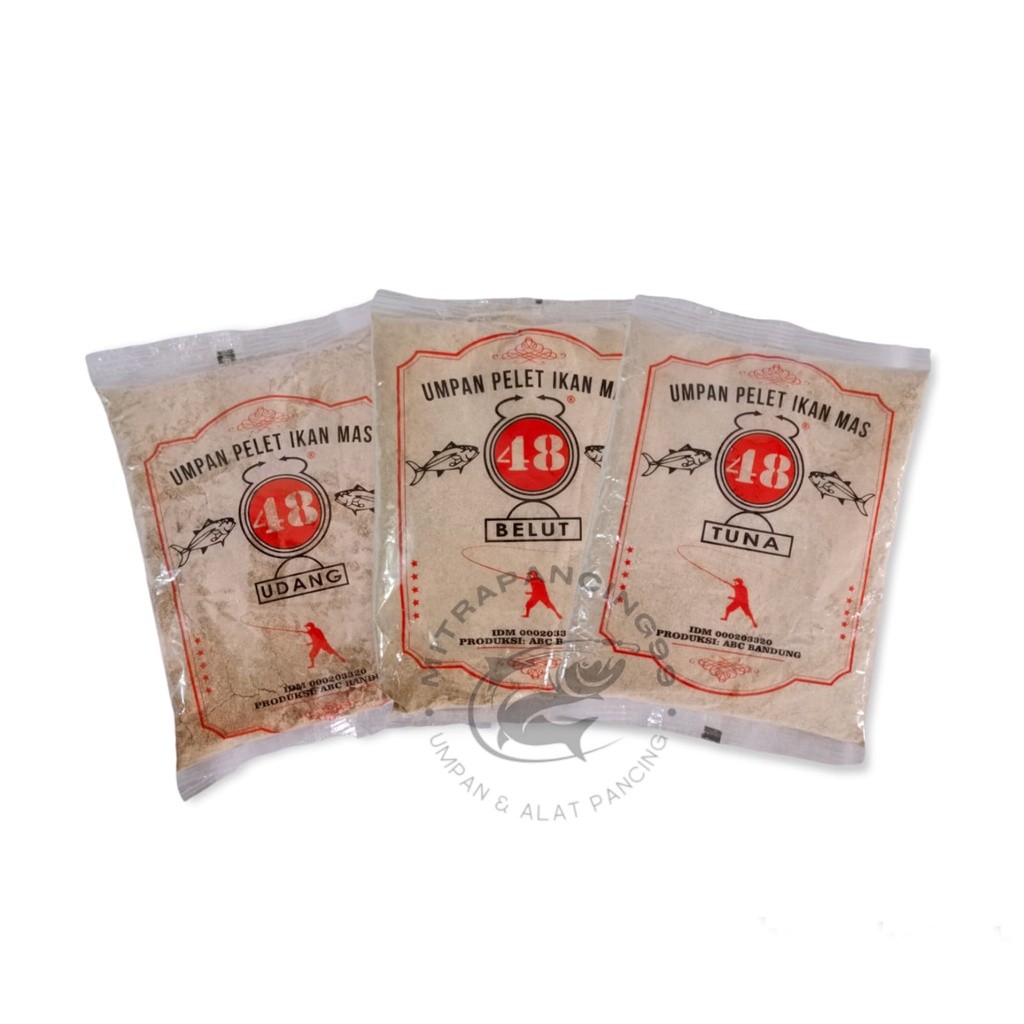 Umpan Pelet Ikan Mas 48 Original - Umpan Pancing Ikan
