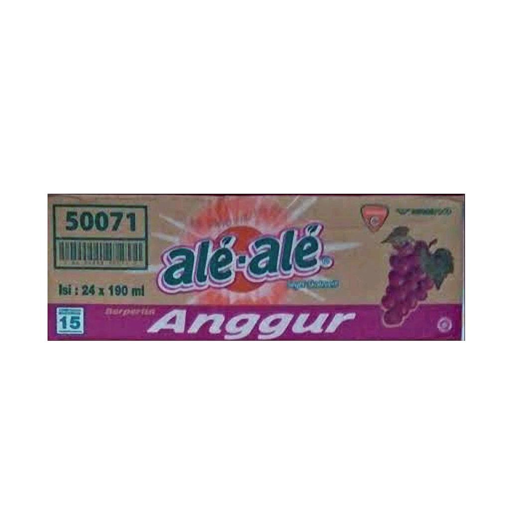 

1 DUS 1 KARTON ale ale gelas minuman 1 dus isi 24 180 ML - ZOPISHOP88