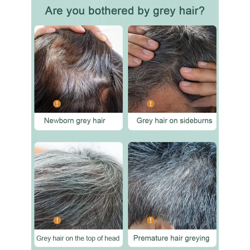 [Plant extract] Plant bubble hair dye hair dye covers gray hair